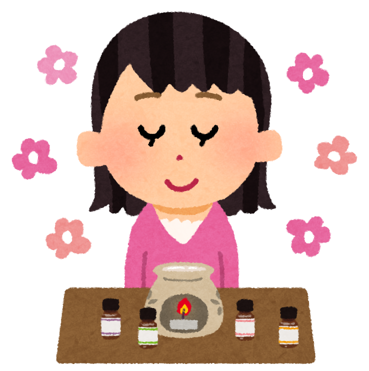 好きな香りでリラックス♪